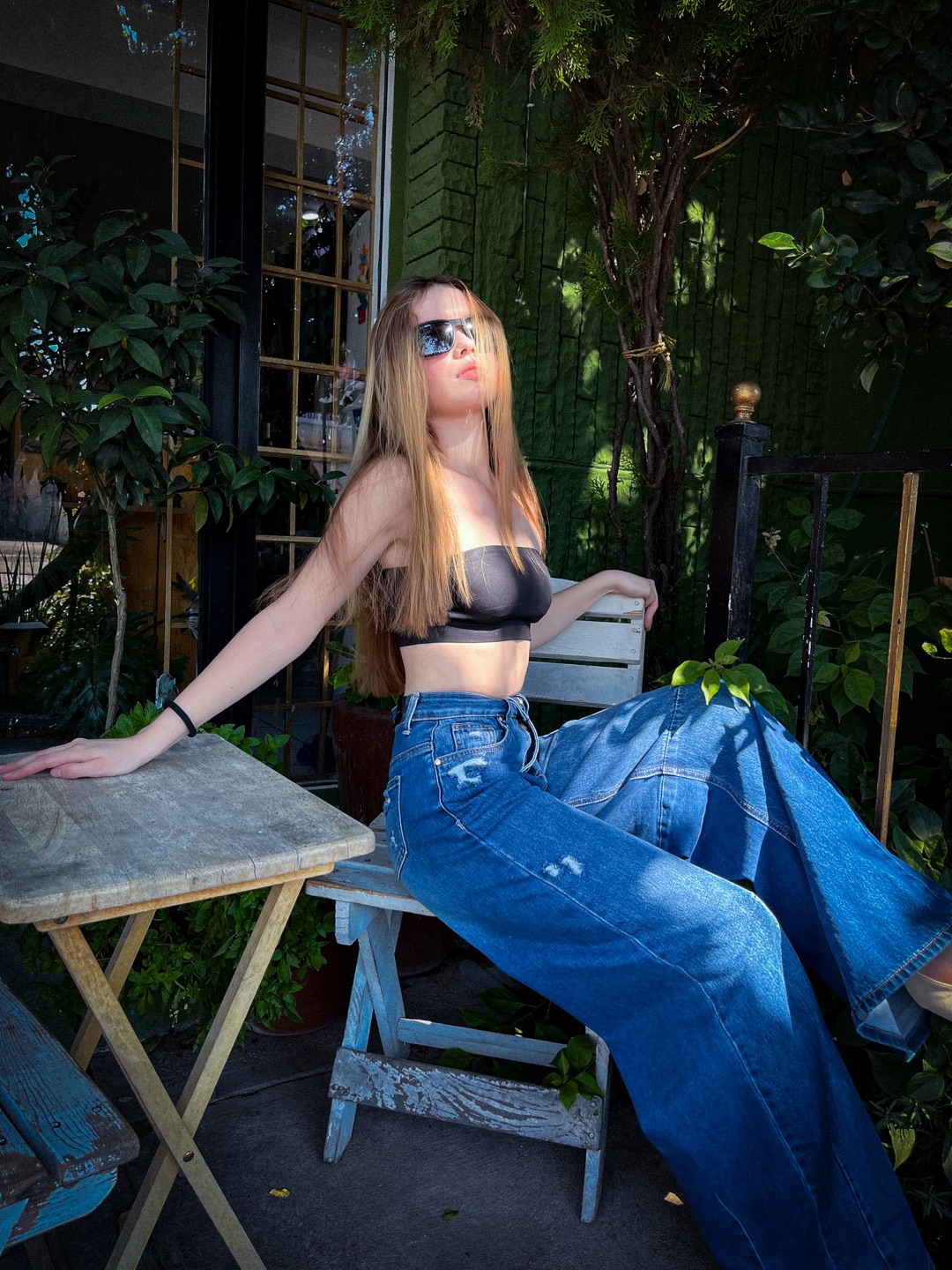 Creadora en una terraza — foto de estilo urbano